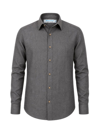 Byron Bay Smoke Linen L/S Shirt