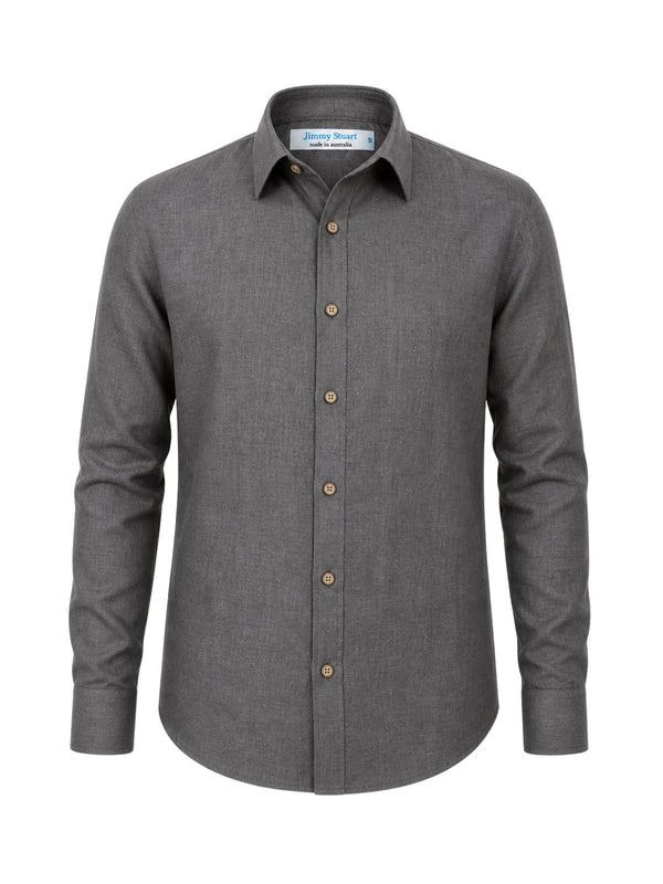 Byron Bay Smoke Linen L/S Shirt