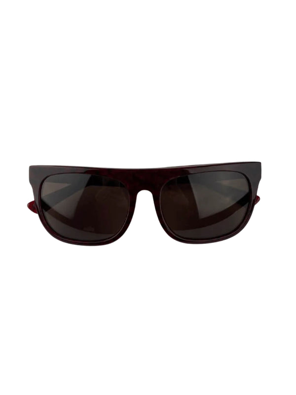 Spliced Check Sunglasses