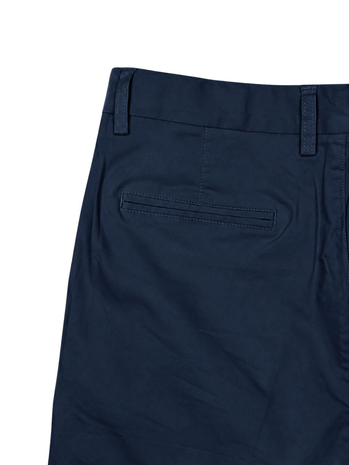 Tailored Chino Adjustable Waist Short - Navy