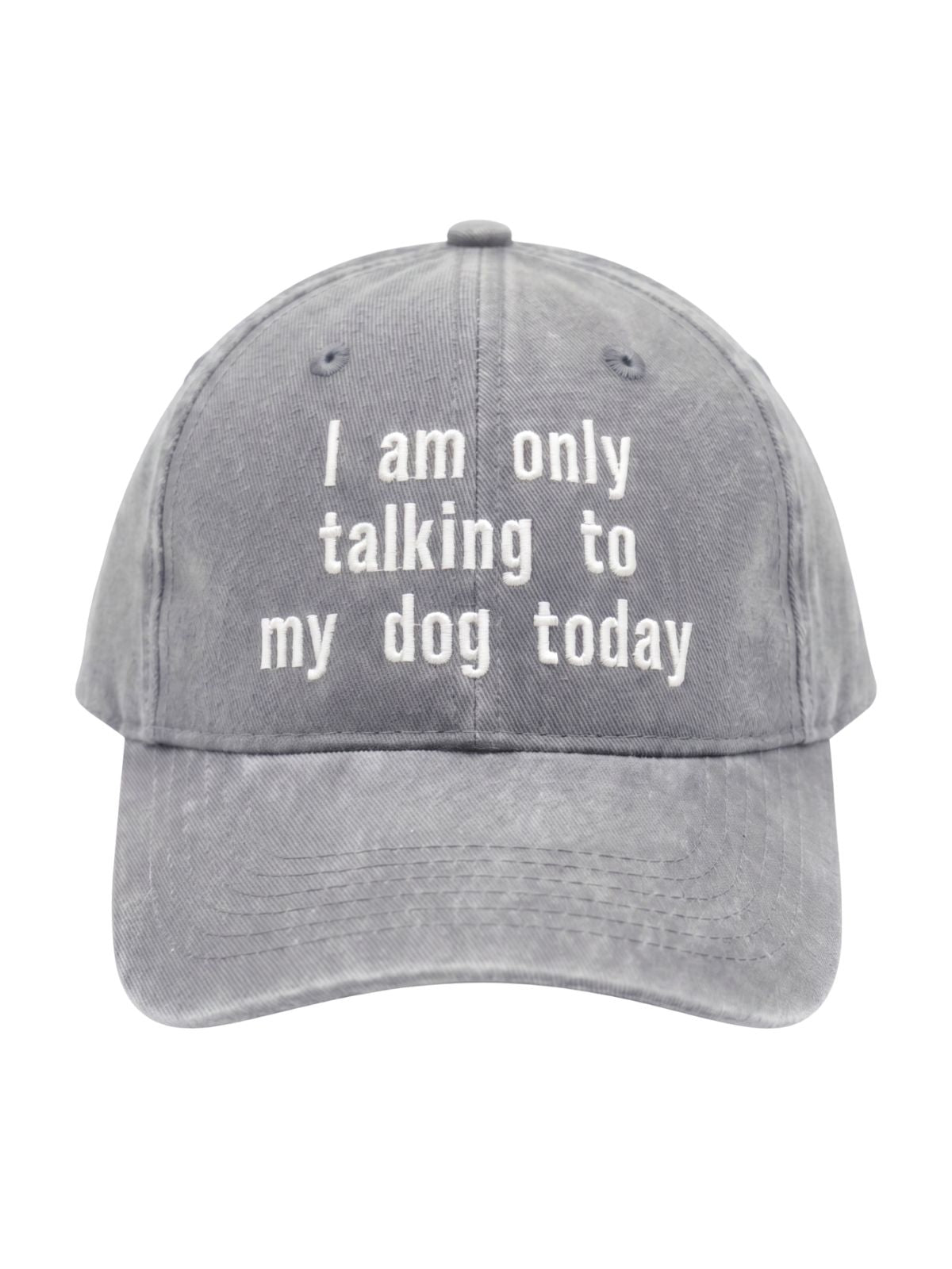 Talking Dogs Enzyme Washed Cap - Embroidered