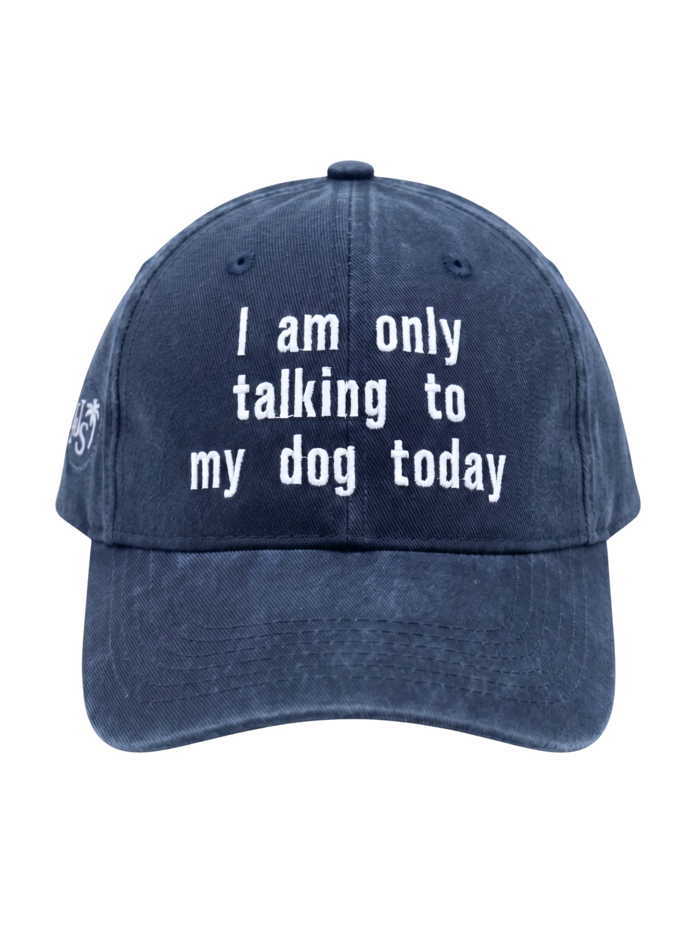 Talking Dogs Enzyme Washed Cap - Embroidered