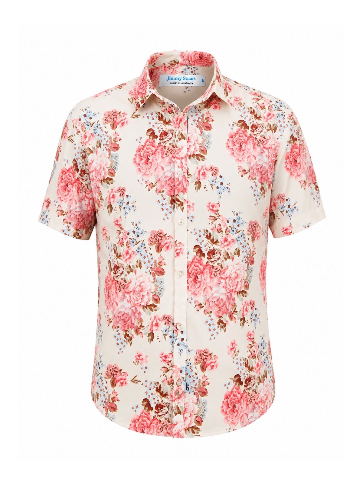 Wallflower Floral S/S Shirt - Cream