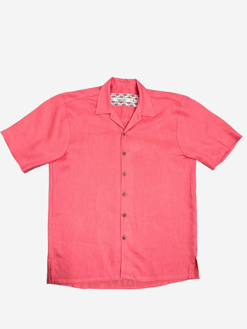 Byron Bay Watermelon Linen S/S Shirt