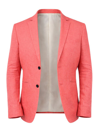 Watermelon Linen Jacket