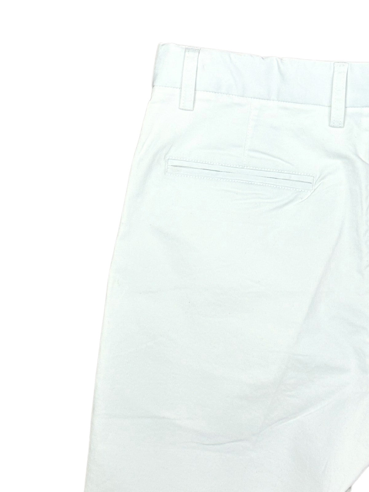 Tailored Chino Adjustable Waist Short - White