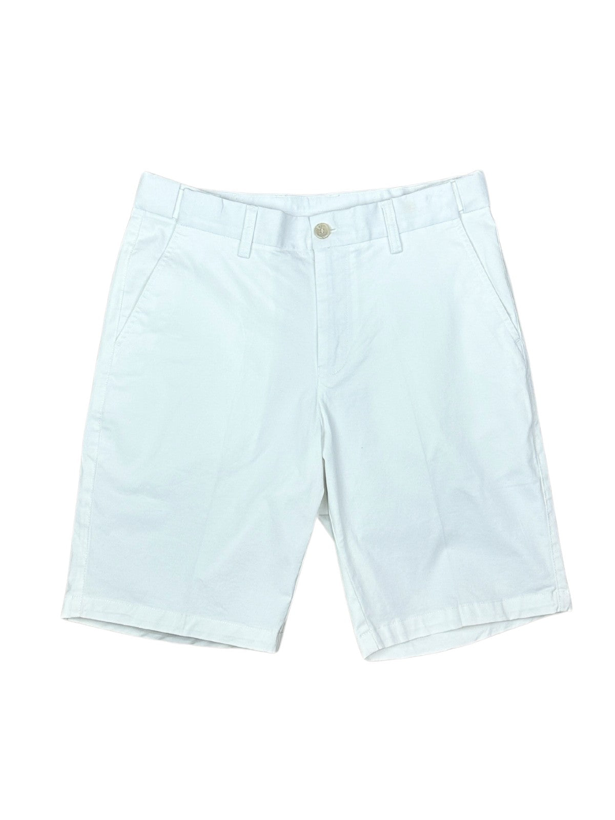 Tailored Chino Adjustable Waist Short - White