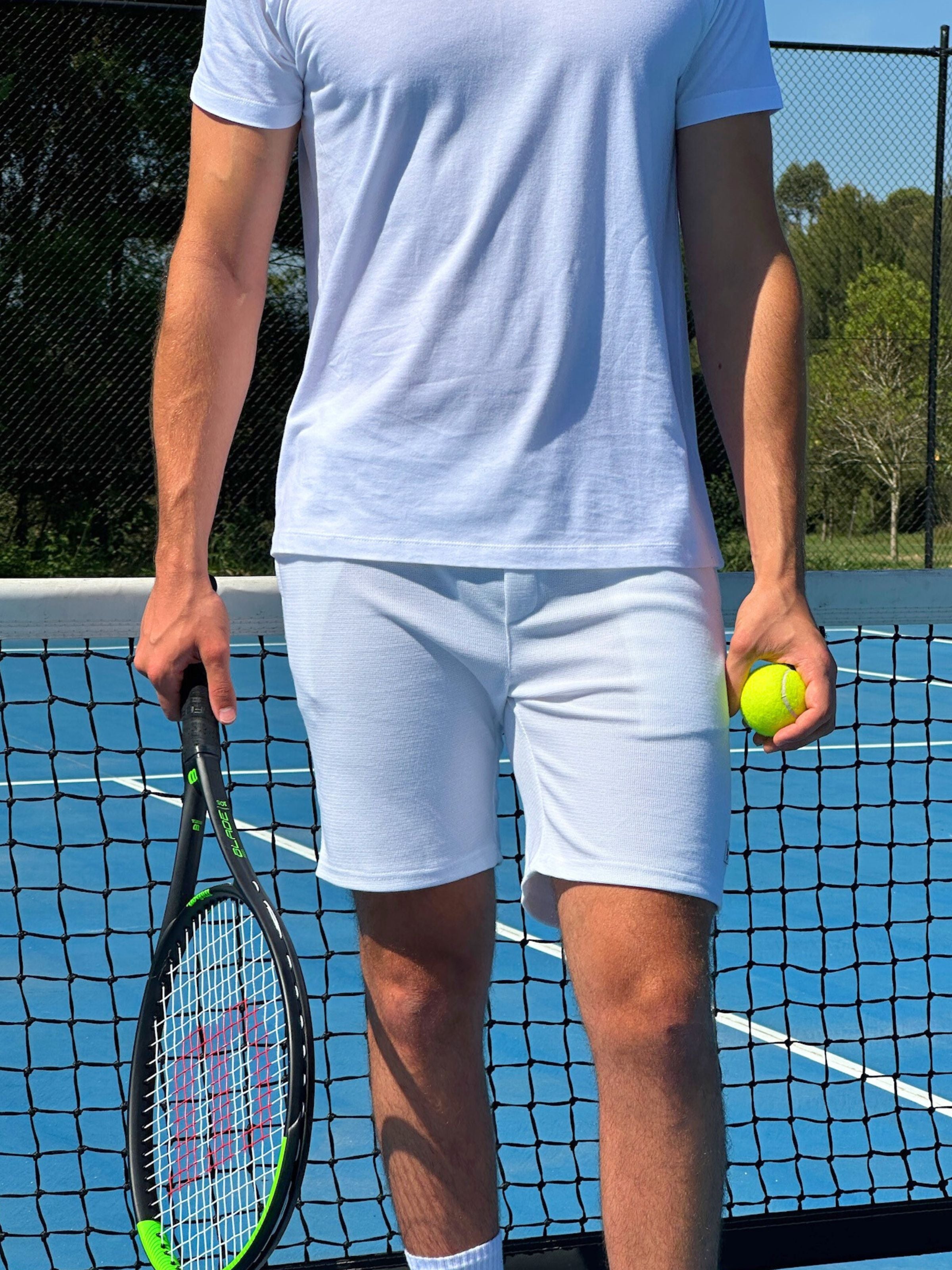 White Sport Short