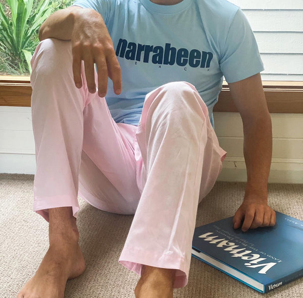 Pink Cotton Lounge Pant