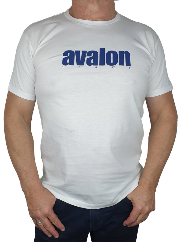 Avalon White Printed T-Shirt