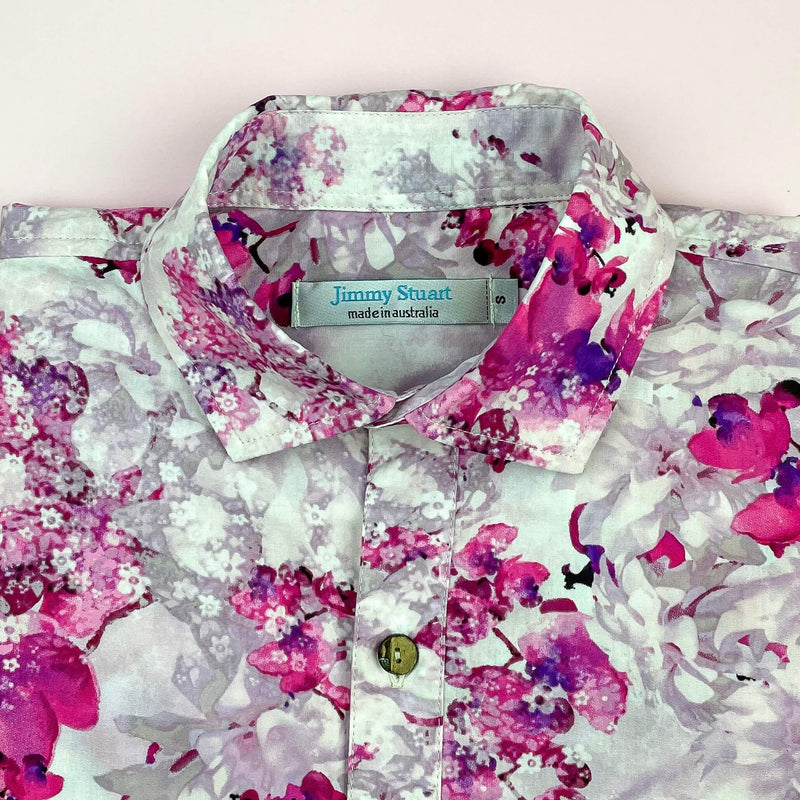 Banks Floral Cotton L/S Shirt - Pink