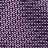Benz Geometric Cotton L/S Shirt - Purple