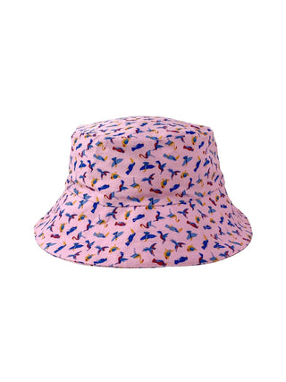 Birds Bucket Hat - Pink