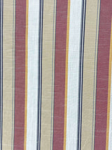 Colombia Stripe Cotton Short - Red/Yellow