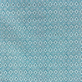 Diamond Geometric Cotton L/S Shirt - Blue