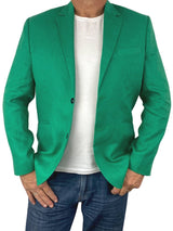 Emerald Linen Jacket