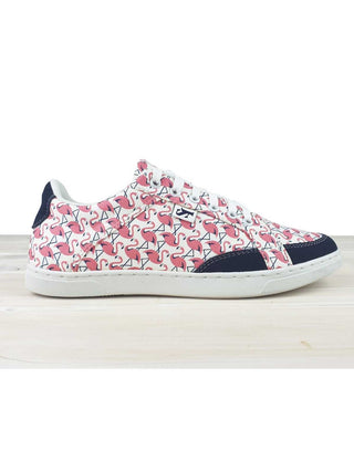 Flamboyance Abstract Shoe - Pink/White