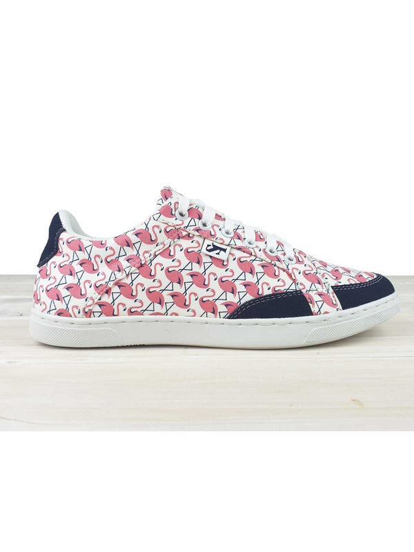 Flamboyance Abstract Shoe - Pink/White