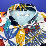 Florida Hawaiian Cotton L/S Big Mens Shirt - Multi