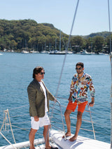 Slate Linen Jacket
