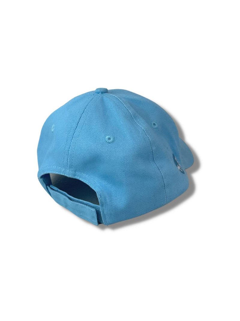 I Like Dogs Unisex Cotton Cap - Baby Blue