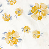 Jones Floral Cotton L/S Big Mens Shirt - Yellow