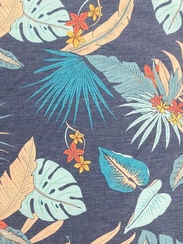 Kanimbla Hawaiian Swim Short - Navy
