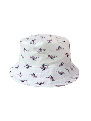 Legs Bucket Hat - White/Pink