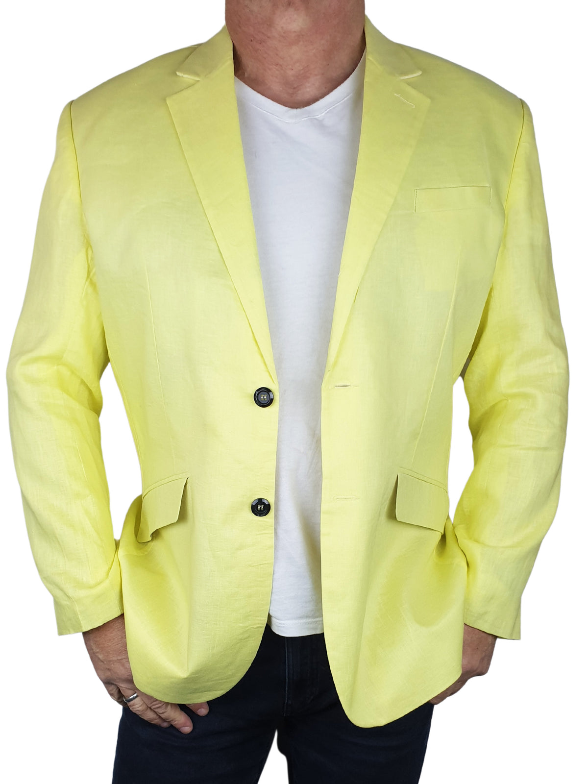Men’s Linen Jacket Australia - Lemon Jacket | Jimmy Stuart
