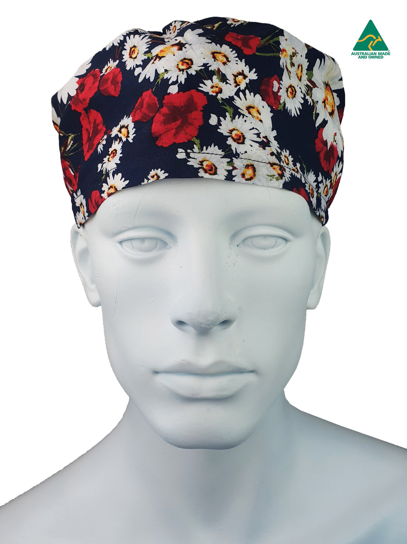 Menage Unisex Tie Scrub Hat