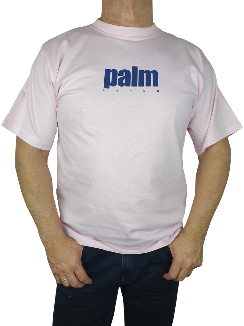 Palm Beach Pink Printed T-Shirt
