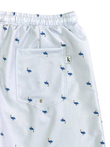 Pelican Abstract Swim Short - Grey