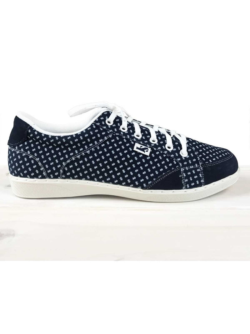 Puzzle Printed Shoe - Navy