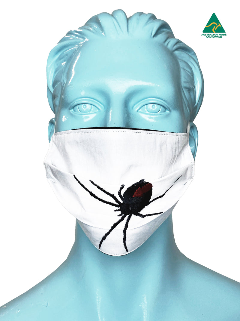 Redback Reversible & Reusable Embroidered Face Mask