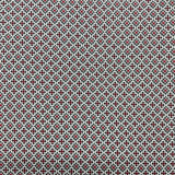 Religion Geometric Cotton Long Sleeve Shirt - Grey/White/Red