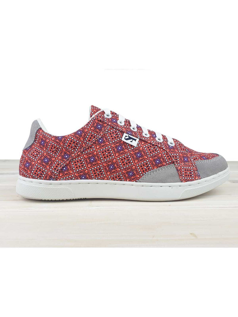 Rogue Printed Shoe - Red