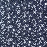 Jersey Paisley Shoe - Navy