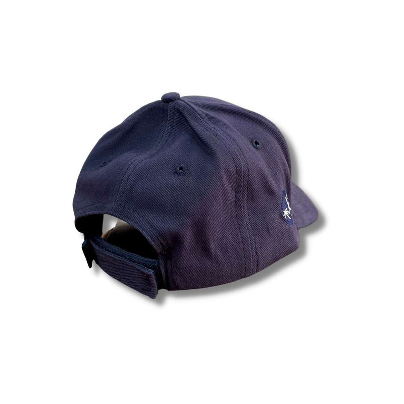 Talking Dogs Unisex Cotton Cap - Navy