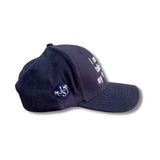 Talking Dogs Unisex Cotton Cap - Navy