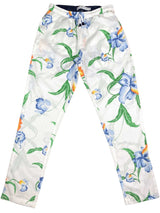 Tequila Sunrise Floral Lounge Pant - White