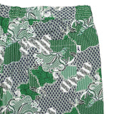 World Abstract Cotton Lounge Pant - Green/Grey