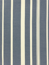 Uruguay Stripe Cotton Short - Blue/White