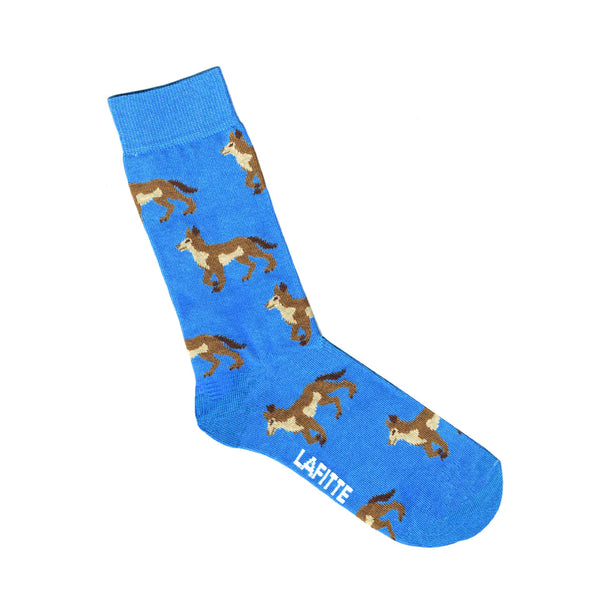 Blue Dog Unisex Socks
